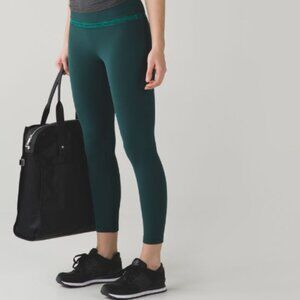 Lululemon Align Pant Deep Green / Cyber Jungle Hero Blue